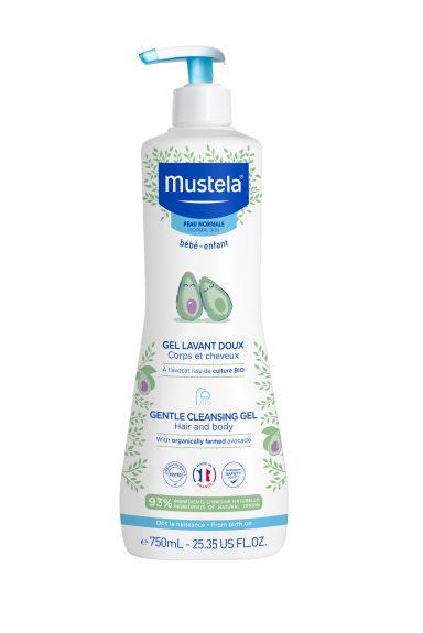 MUSTELA GEL DE BAÑO CUERPO Y PELO
