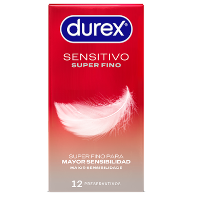 PRESERVATIVOS DUREX SENSITIVO S. FINO