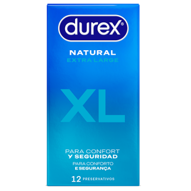 PRESERVATIVOS DUREX NATURAL XL